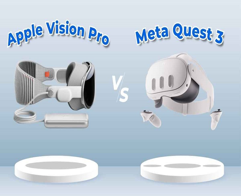 Apple Vision Pro vs. Meta Quest 3: What's the difference?